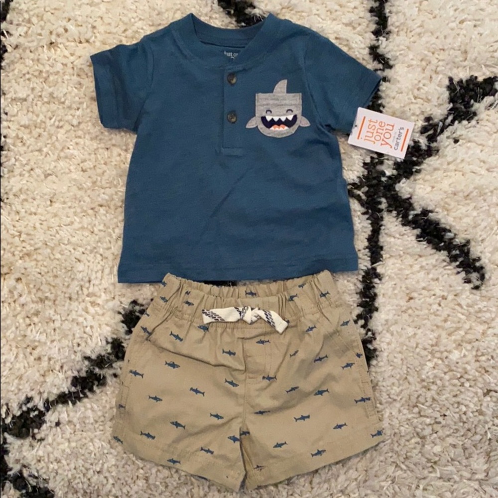 Carter’s shark outfit